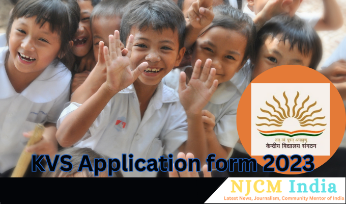 KVS Application form 2023