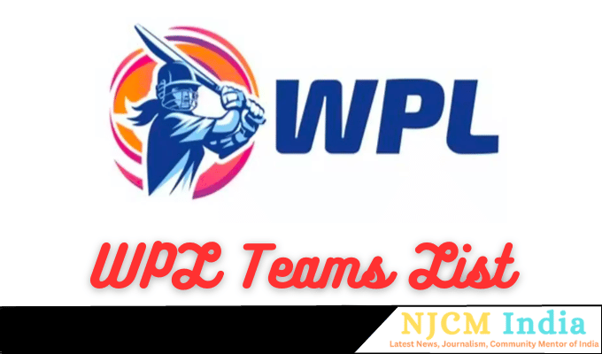 WPL teams List